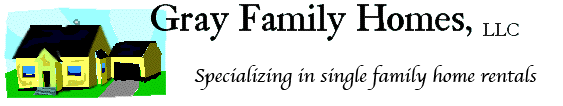 Single Family Home Rentals Jasper Georgia - Gray Family Home Logo